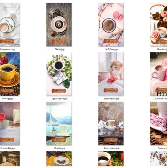 Daily Dose of Coffee Oracle Deck | Coffee Readings | 53 Cards | NEW - Picture 8 of 9